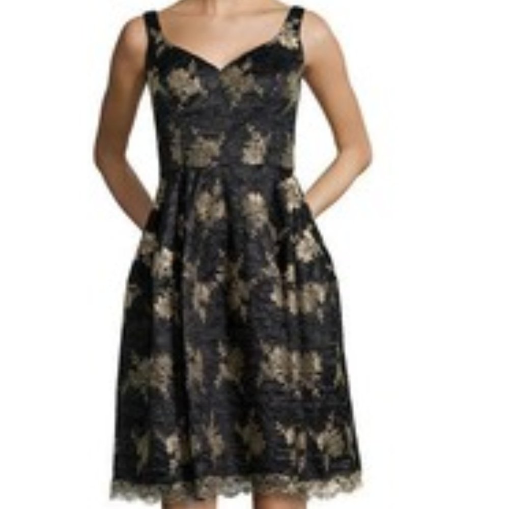 NWT Jill Stuart  Floral Embroidered Lace Dress 2